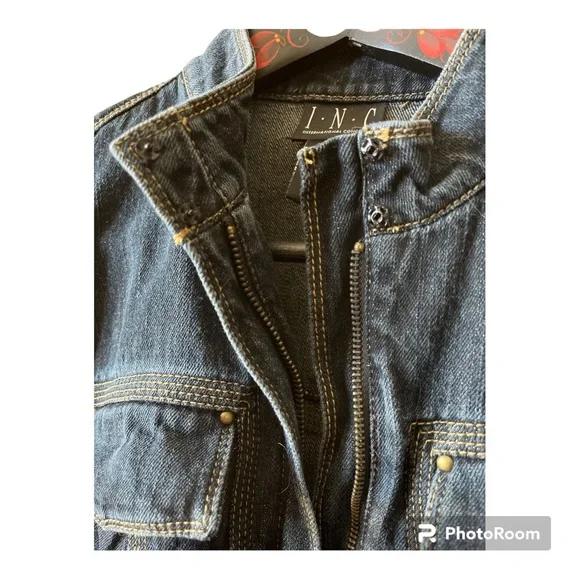 EUC INC International Concepts Denim Jacket ~ SMALL - Picture 6 of 11
